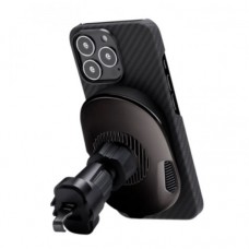 Pitaka MagEZ Pro 2.0 автомобильное зарядное устройство / магнитный держатель для iPhone 13, крепление в решетку